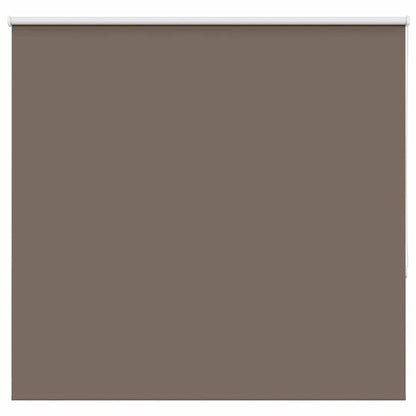 vidaXL Roller Blind Blackout Coffee 165x175 cm Fabric Width 161.6 cm Polyester 2