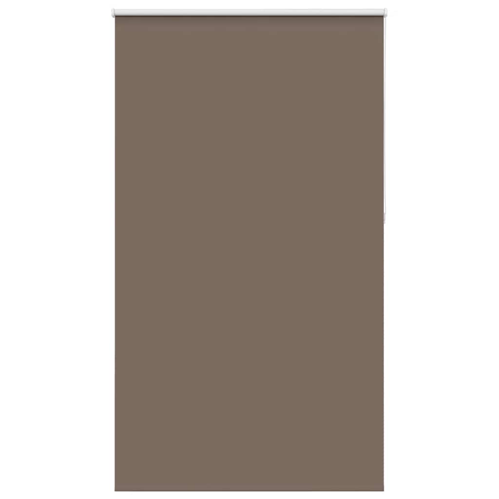 vidaXL Roller Blind Blackout Coffee 125x210 cm Fabric Width 121.6 cm Polyester 2