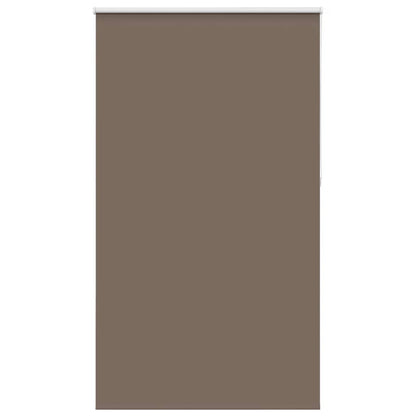 vidaXL Roller Blind Blackout Coffee 125x210 cm Fabric Width 121.6 cm Polyester 2