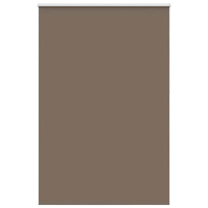 vidaXL Roller Blind Blackout Coffee 150x210 cm Fabric Width 146.6 cm Polyester 2
