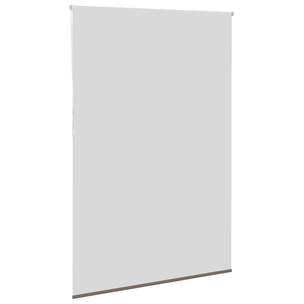 vidaXL Roller Blind Blackout Coffee 165x210 cm Fabric Width 161.6 cm Polyester 4