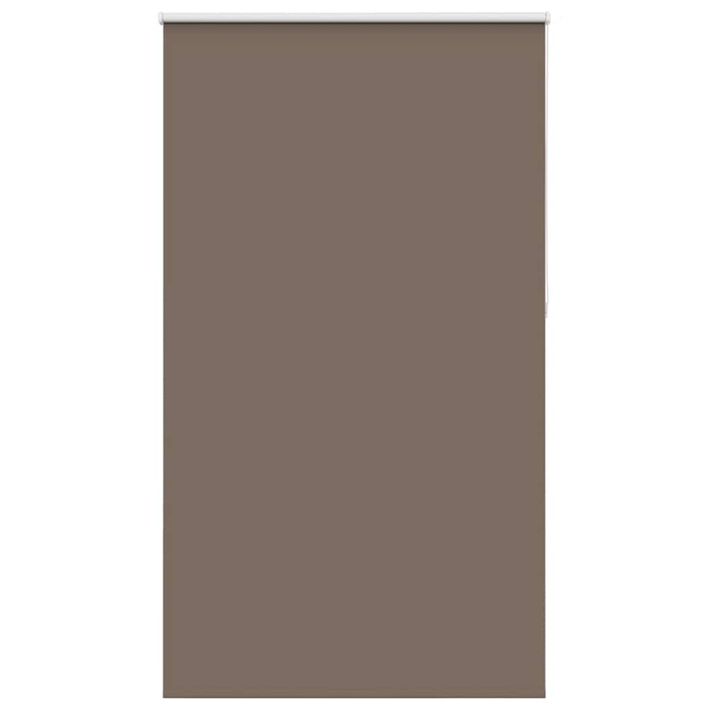 vidaXL Roller Blind Blackout Coffee 125x230 cm Fabric Width 121.6 cm Polyester 2