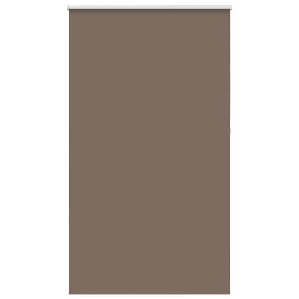 vidaXL Roller Blind Blackout Coffee 130x230 cm Fabric Width 126.6 cm Polyester 2