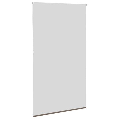 vidaXL Roller Blind Blackout Coffee 130x230 cm Fabric Width 126.6 cm Polyester 4