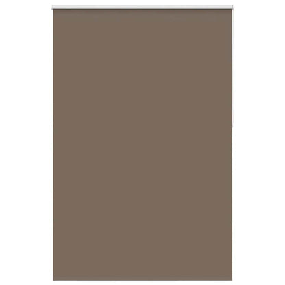 vidaXL Roller Blind Blackout Coffee 150x230 cm Fabric Width 146.6 cm Polyester 2