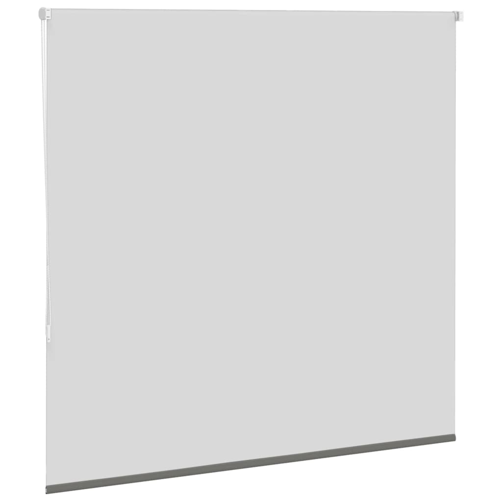 vidaXL Roller Blind Blackout Grey 155x130 cm Fabric Width 151.6 cm Polyester 4
