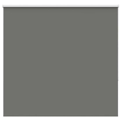 vidaXL Roller Blind Blackout Grey 165x130 cm Fabric Width 161.6 cm Polyester 2