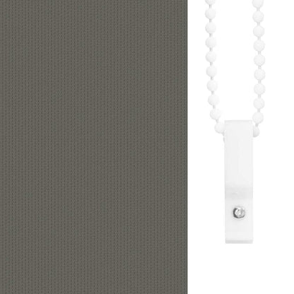 Roller Blind Blackout 105x150 cm Fabric Width 100.7 cm Grey 145 cm