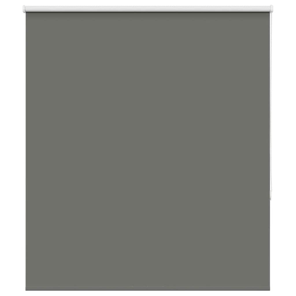 vidaXL Roller Blind Blackout Grey 135x175 cm Fabric Width 131.6 cm Polyester 1