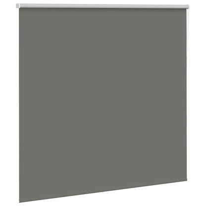 vidaXL Roller Blind Blackout Grey 165x175 cm Fabric Width 161.6 cm Polyester 3