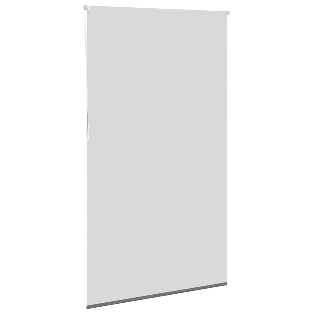 vidaXL Roller Blind Blackout Grey 130x210 cm Fabric Width 126.6 cm Polyester 4