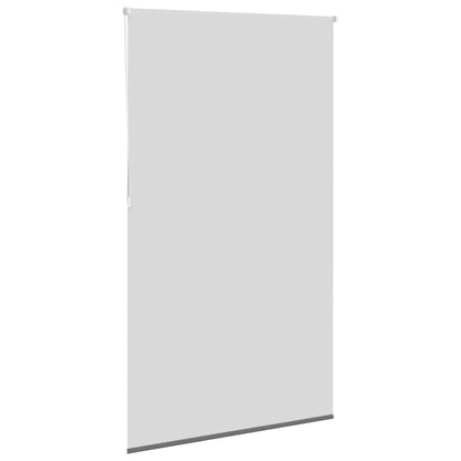 vidaXL Roller Blind Blackout Grey 130x210 cm Fabric Width 126.6 cm Polyester 4