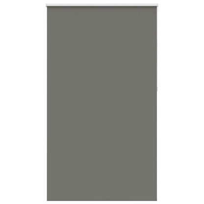 vidaXL Roller Blind Blackout Grey 135x210 cm Fabric Width 131.6 cm Polyester 1