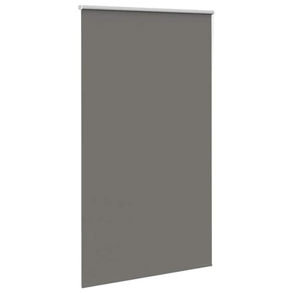 vidaXL Roller Blind Blackout Grey 135x210 cm Fabric Width 131.6 cm Polyester 3