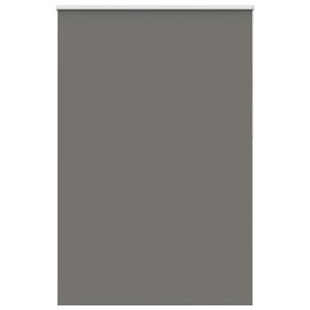 vidaXL Roller Blind Blackout 105x210 cm Fabric Width 100.7 cm Grey
