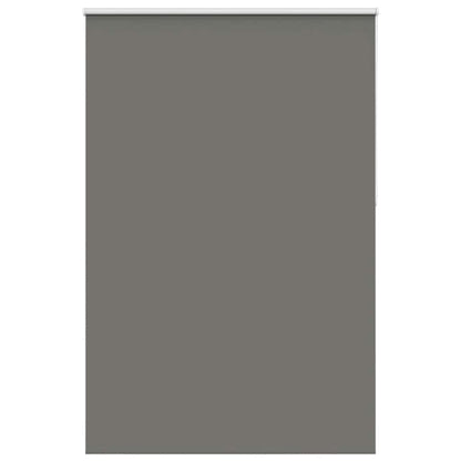 vidaXL Roller Blind Blackout 105x210 cm Fabric Width 100.7 cm Grey