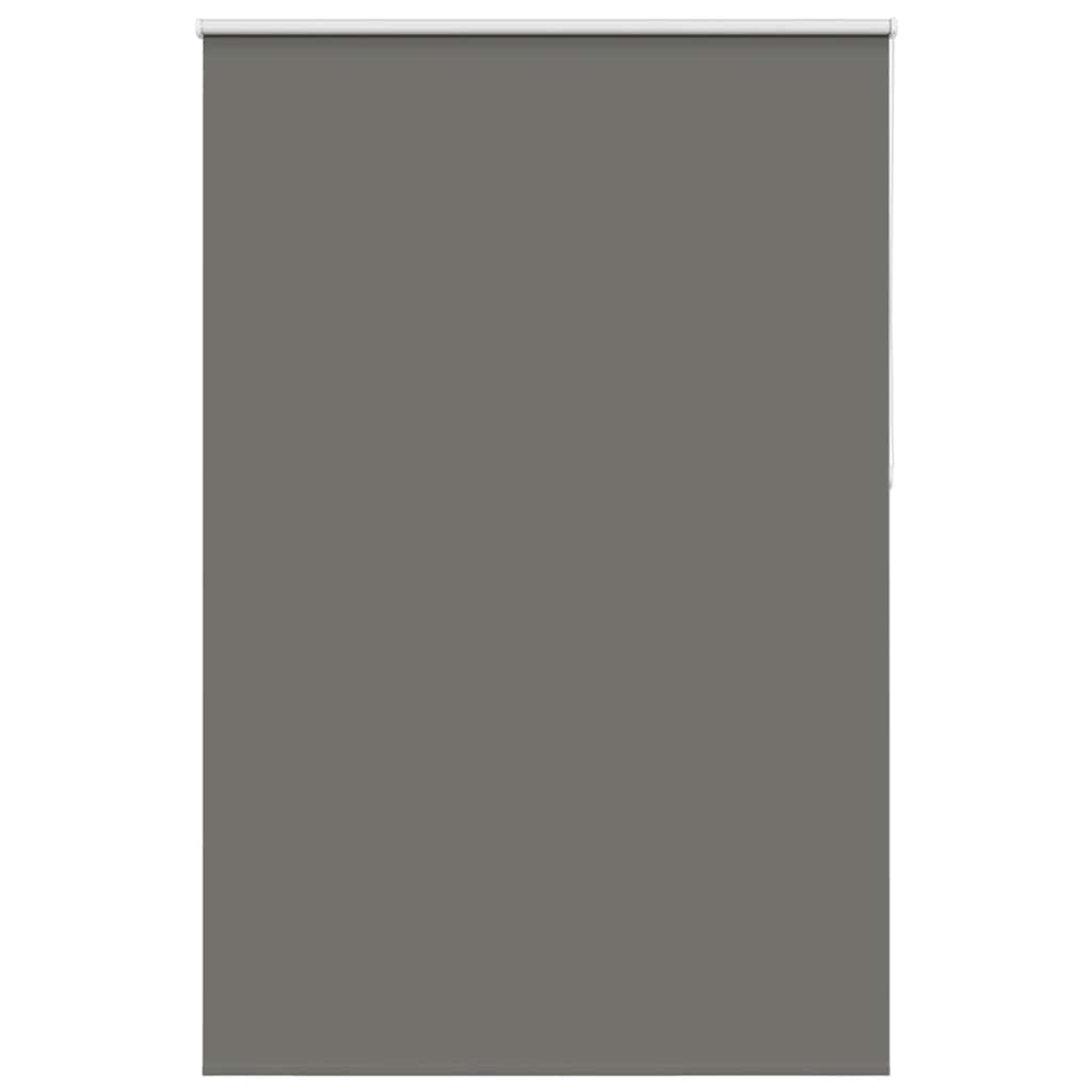 vidaXL Roller Blind Blackout 105x210 cm Fabric Width 100.7 cm Grey