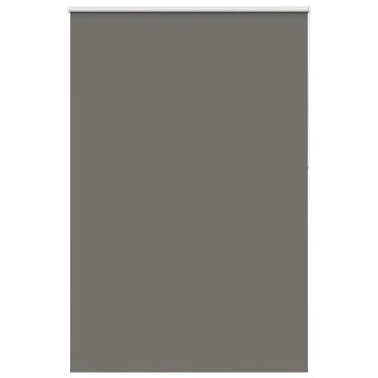 vidaXL Roller Blind Blackout 105x210 cm Fabric Width 100.7 cm Grey