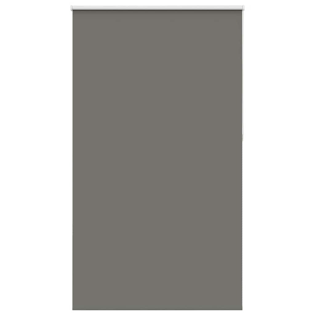 vidaXL Roller Blind Blackout Grey 130x230 cm Fabric Width 126.6 cm Polyester 2