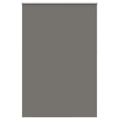 vidaXL Roller Blind Blackout Grey 165x230 cm Fabric Width 161.6 cm Polyester 2