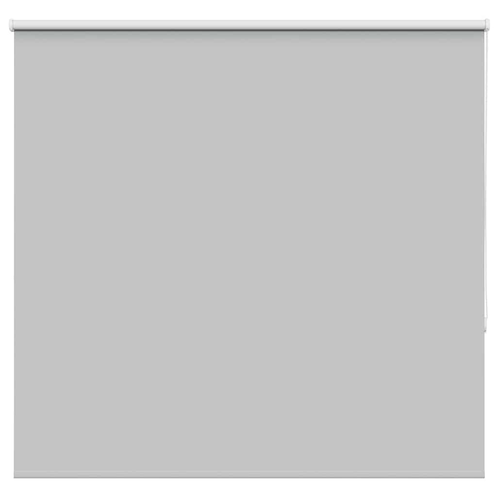 vidaXL Roller Blind Blackout Light Grey 165x150 cm Fabric Width 161.6 cm Polyester 1