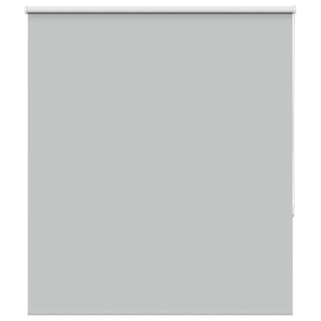 vidaXL Roller Blind Blackout Light Grey 135x175 cm Fabric Width 131.6 cm Polyester 1