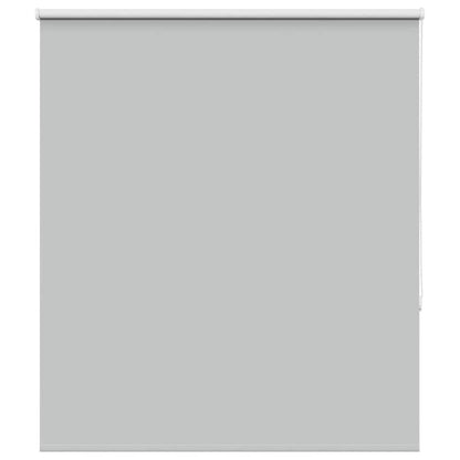 vidaXL Roller Blind Blackout Light Grey 135x175 cm Fabric Width 131.6 cm Polyester 1