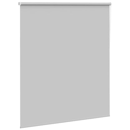 vidaXL Roller Blind Blackout Light Grey 135x175 cm Fabric Width 131.6 cm Polyester 3