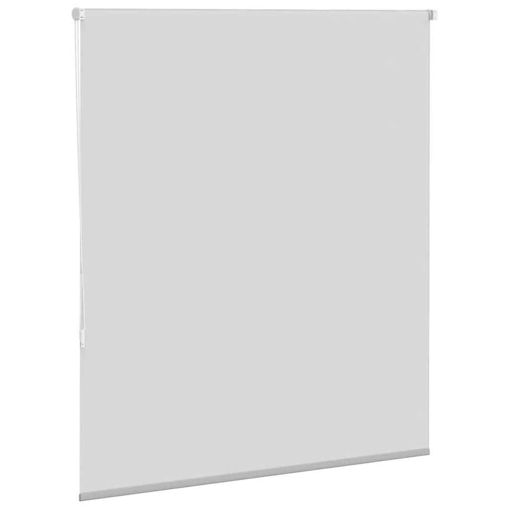 vidaXL Roller Blind Blackout Light Grey 135x175 cm Fabric Width 131.6 cm Polyester 4