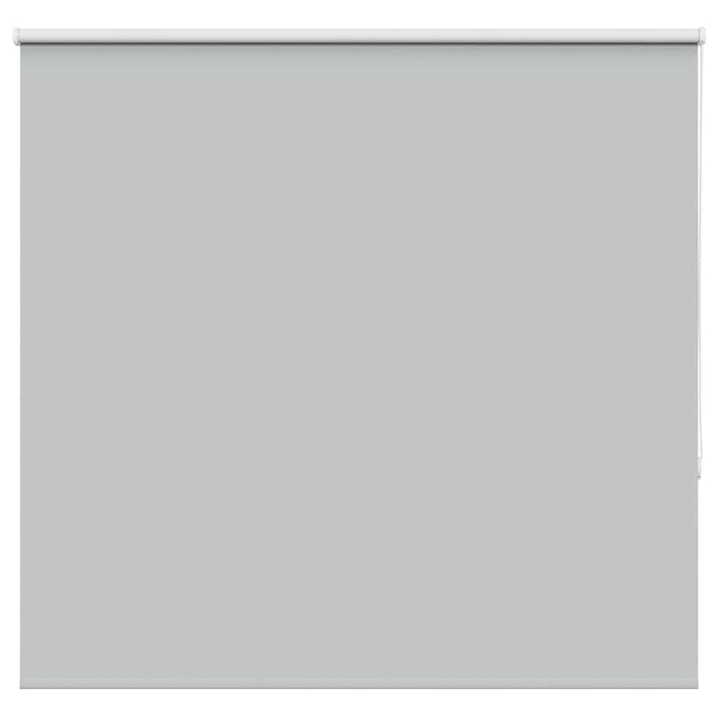 vidaXL Roller Blind Blackout Light Grey 160x175 cm Fabric Width 156.6 cm Polyester 1