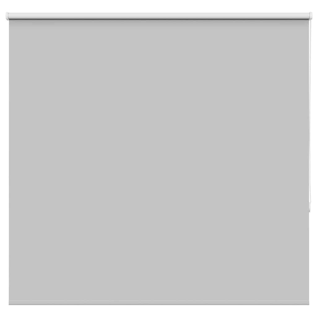 vidaXL Roller Blind Blackout Light Grey 165x175 cm Fabric Width 161.6 cm Polyester 1