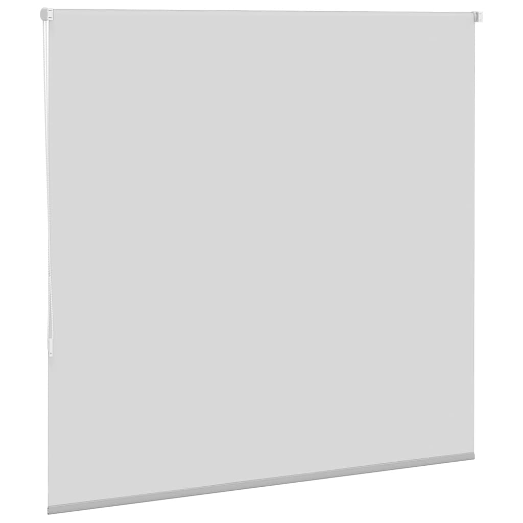 vidaXL Roller Blind Blackout Light Grey 165x175 cm Fabric Width 161.6 cm Polyester 4