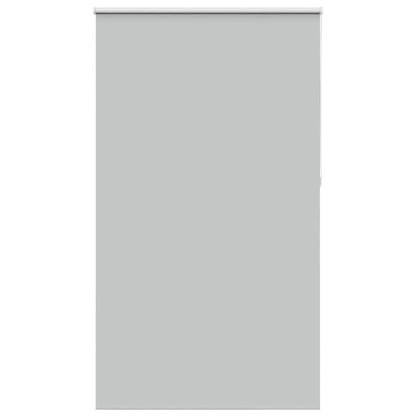 vidaXL Roller Blind Blackout Light Grey 130x210 cm Fabric Width 126.6 cm Polyester 1