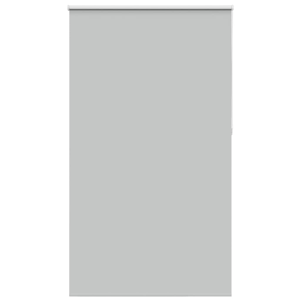 vidaXL Roller Blind Blackout Light Grey 135x210 cm Fabric Width 131.6 cm Polyester 1