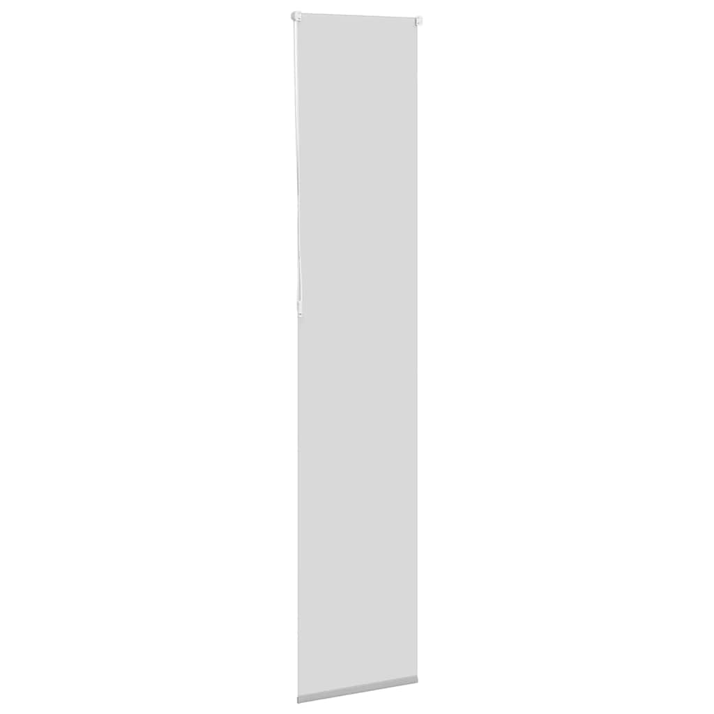 vidaXL Roller Blind Blackout Light Grey 165x210 cm Fabric Width 161.6 cm Polyester 4