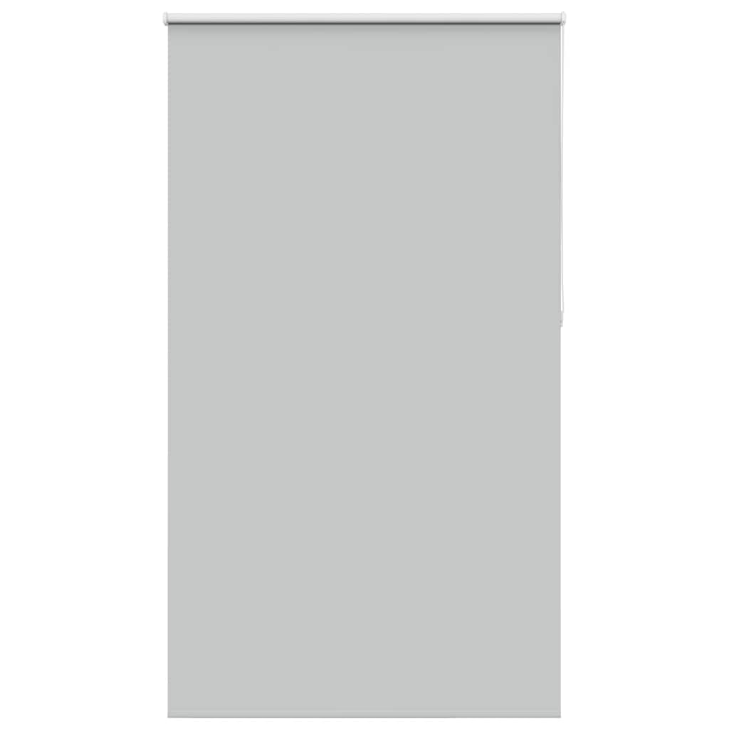 vidaXL Roller Blind Blackout Light Grey 125x230 cm Fabric Width 121.6 cm Polyester 1