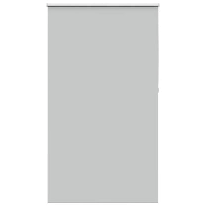 vidaXL Roller Blind Blackout Light Grey 125x230 cm Fabric Width 121.6 cm Polyester 1