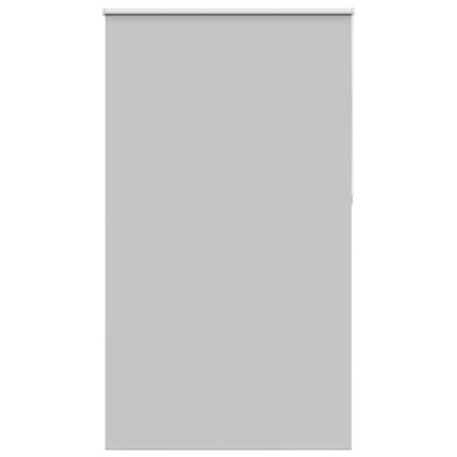 vidaXL Roller Blind Blackout Light Grey 135x230 cm Fabric Width 131.6 cm Polyester 1