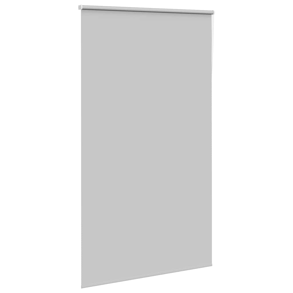 vidaXL Roller Blind Blackout Light Grey 135x230 cm Fabric Width 131.6 cm Polyester 3
