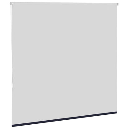 vidaXL Roller Blind Blackout Marine 145x130 cm Fabric Width 141.6 cm Polyester 4