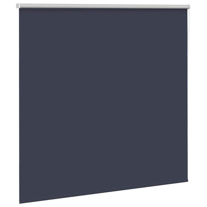 vidaXL Roller Blind Blackout Marine 150x150 cm Fabric Width 146.6 cm Polyester 3