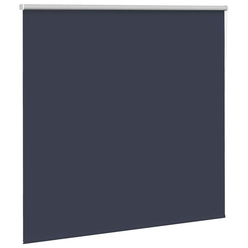 vidaXL Roller Blind Blackout Marine 155x150 cm Fabric Width 151.6 cm Polyester 3