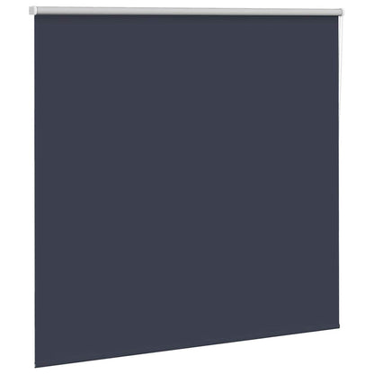 vidaXL Roller Blind Blackout Marine 155x150 cm Fabric Width 151.6 cm Polyester 3