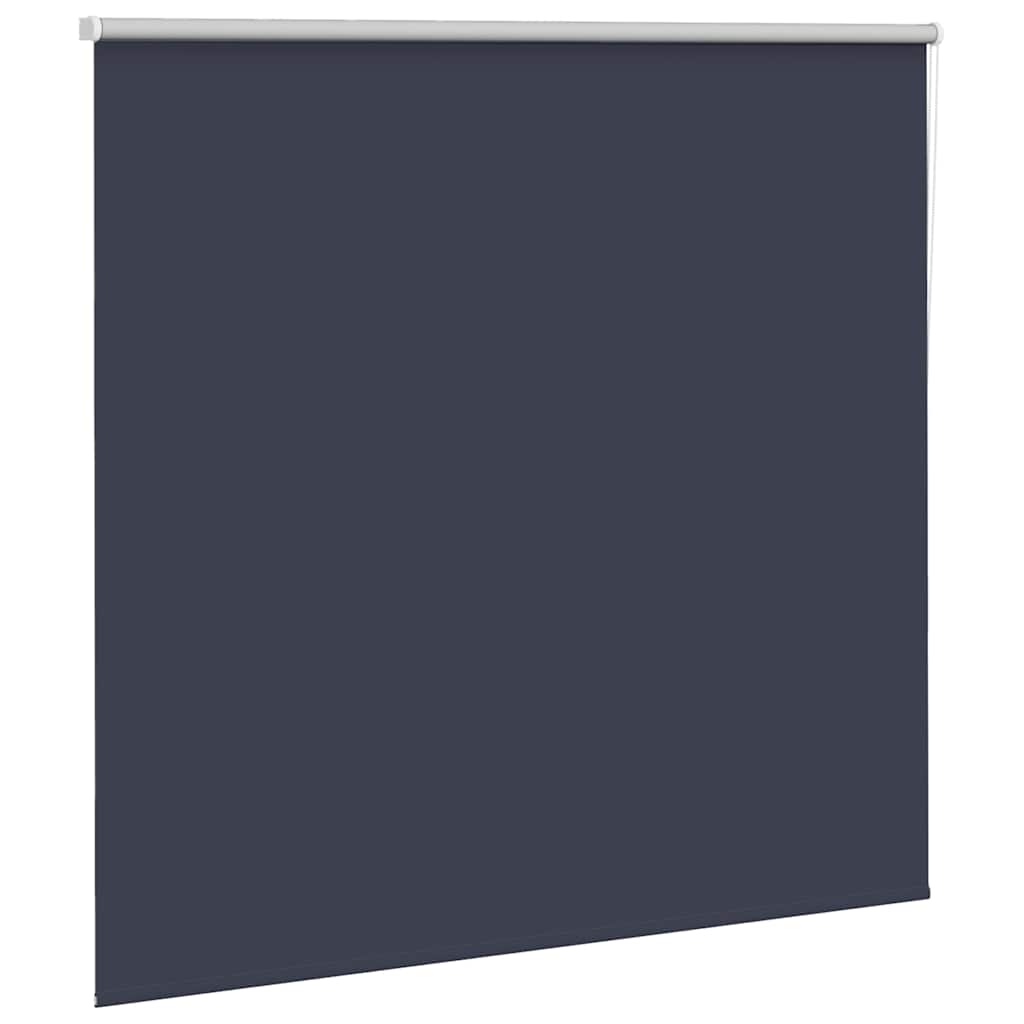 vidaXL Roller Blind Blackout Marine 165x150 cm Fabric Width 161.6 cm Polyester 3