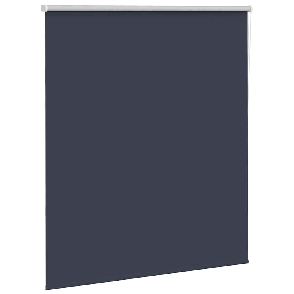 vidaXL Roller Blind Blackout Marine 130x175 cm Fabric Width 126.6 cm Polyester 3