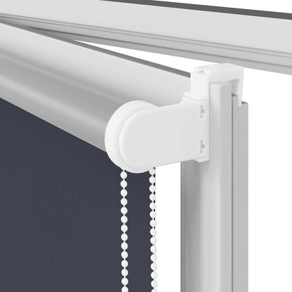 vidaXL Roller Blind Blackout Marine 145x175 cm Fabric Width 141.6 cm 6