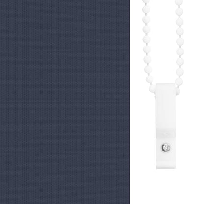 vidaXL Roller Blind Blackout Marine 145x175 cm Fabric Width 141.6 cm 5