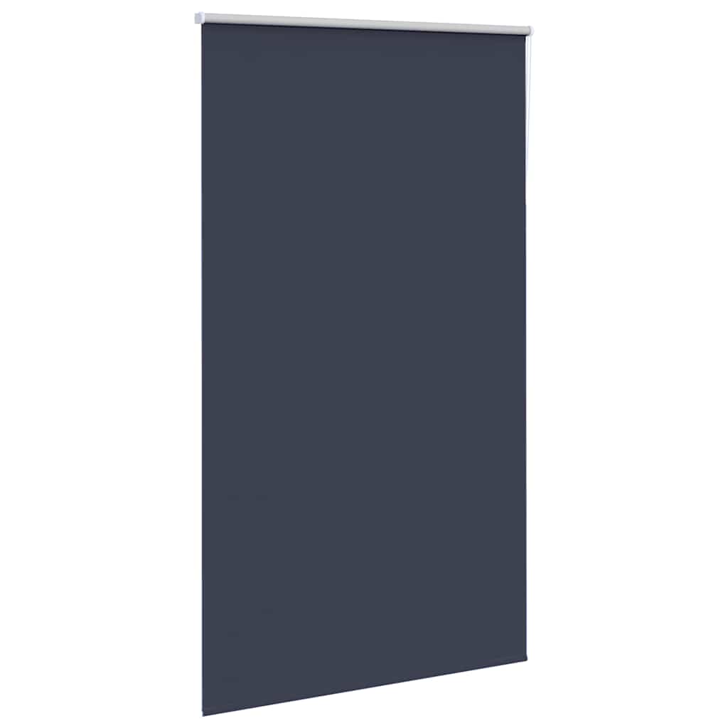 vidaXL Roller Blind Blackout Marine 140x230 cm Fabric Width 136.6 cm Polyester 3