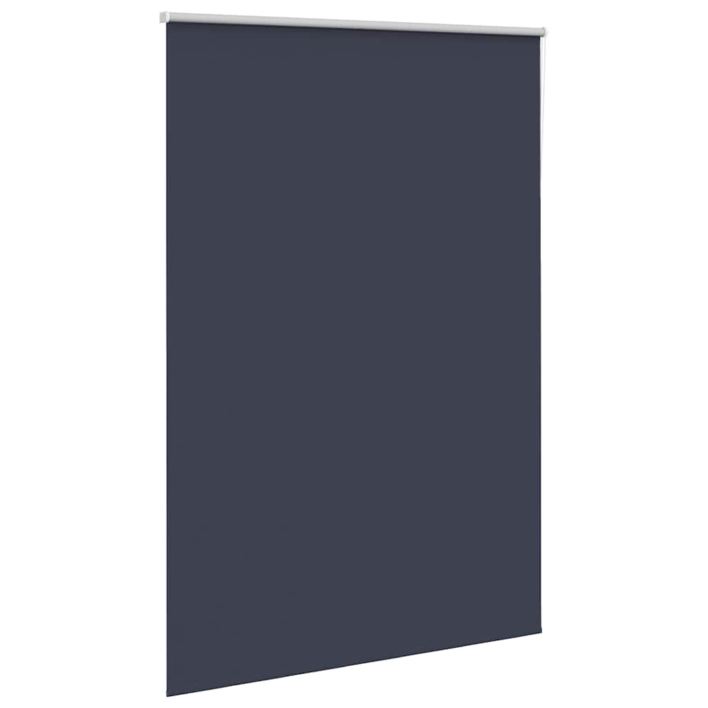 vidaXL Roller Blind Blackout Marine 155x230 cm Fabric Width 151.6 cm Polyester 3