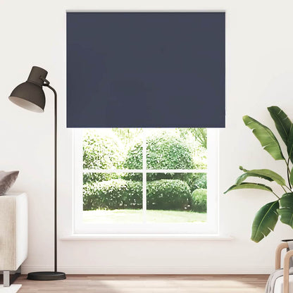 vidaXL Roller Blind Blackout Marine 165x230 cm Fabric Width 161.6 cm Polyester 2